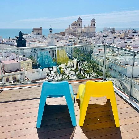 Ferienwohnung Skyline - Penthouse With 50M2 Private Terrace And Stunning Views Cádiz Exterior foto