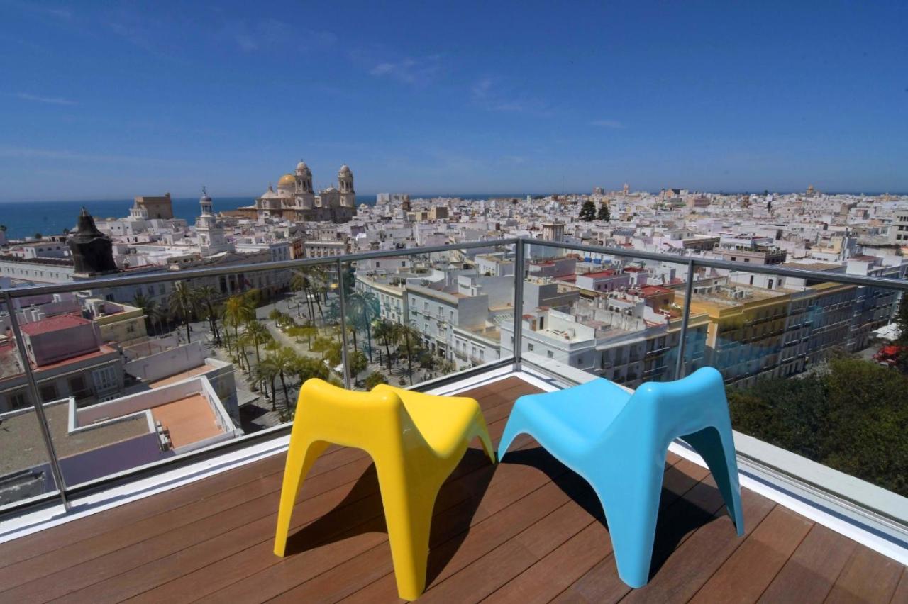 Ferienwohnung Skyline - Penthouse With 50M2 Private Terrace And Stunning Views Cádiz Exterior foto