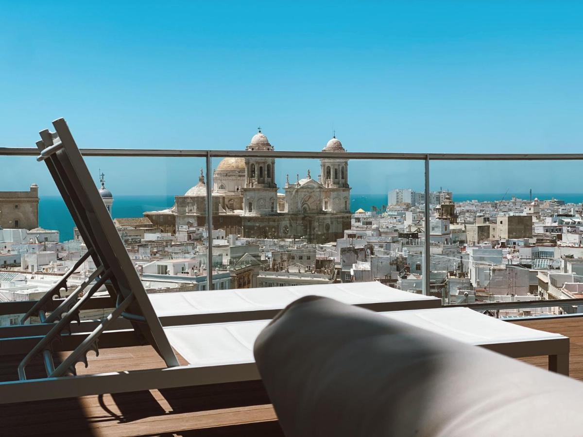 Ferienwohnung Skyline - Penthouse With 50M2 Private Terrace And Stunning Views Cádiz Exterior foto