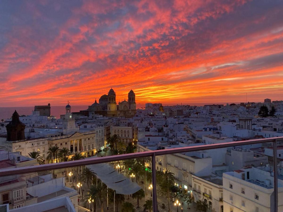 Ferienwohnung Skyline - Penthouse With 50M2 Private Terrace And Stunning Views Cádiz Exterior foto