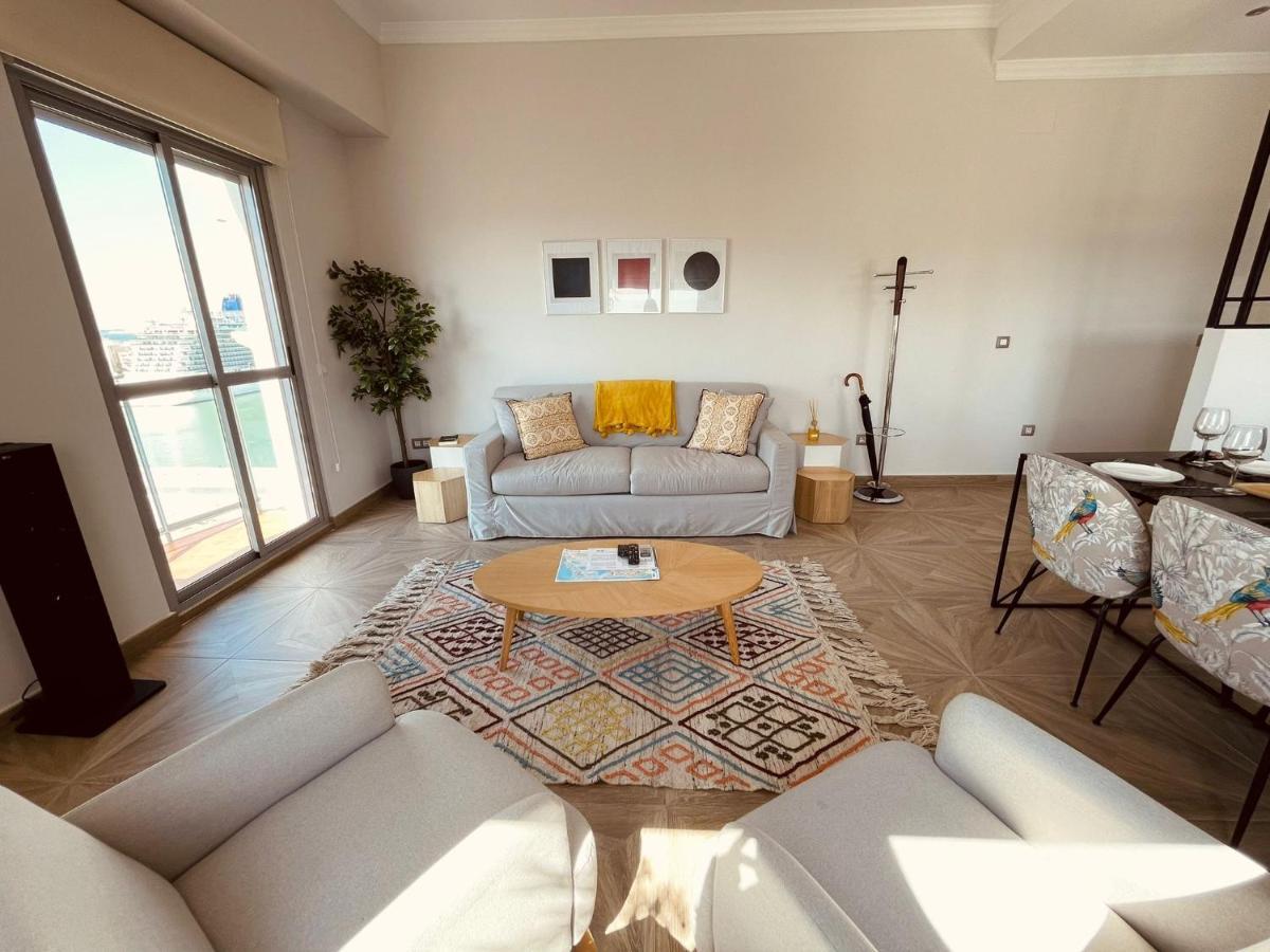 Ferienwohnung Skyline - Penthouse With 50M2 Private Terrace And Stunning Views Cádiz Exterior foto