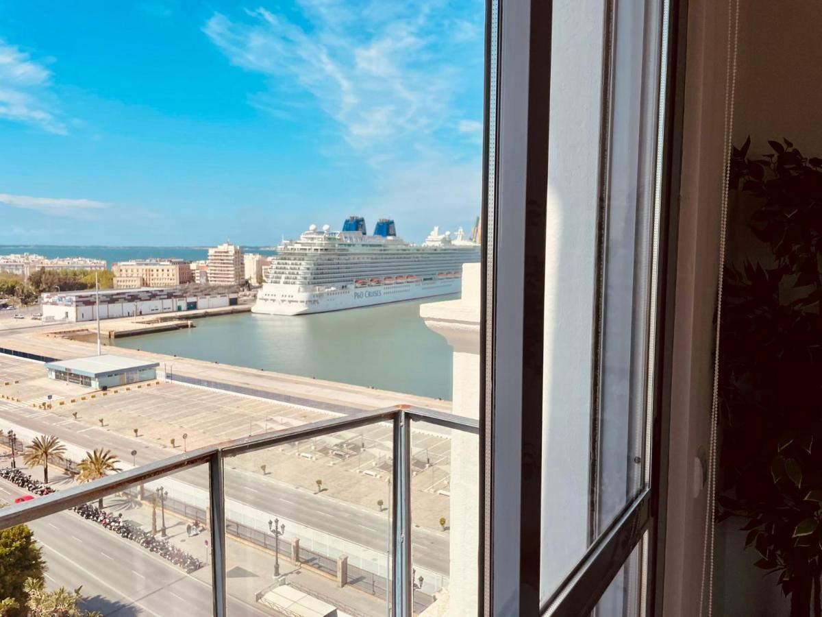 Ferienwohnung Skyline - Penthouse With 50M2 Private Terrace And Stunning Views Cádiz Exterior foto